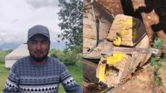 "Кудайдын сыноосу экен, колумдан ажырадым". Ат-Башыда жардыргыч заттан жабыркаган Алтынбек