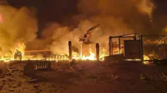 Последствия удара по Броварам