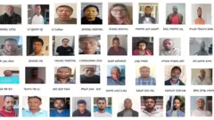 ብሔራዊ መረጃ እና ደኅንነት ይፋ ካደረጋቸው ተጠርጣሪዎች በከፊል