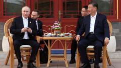 Tổng thống Putin sẽ có chuyến thăm kéo dài hai ngày 16-17/5 tới Trung Quốc 