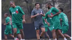 শিলংয়ে বাংলাদেশ ফুটবল দলের অনুশীলন