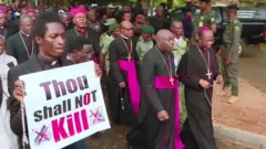 Catholics enter street for Abuja to protest Boko Haram kill-kill
