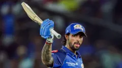 तिलक वर्मा ने सिर्फ़ 45 गेंदों पर 101 रन बनाए
