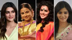 कृति सेनन, विद्या बालन, तापसी पन्नू और सैमंथा प्रभू