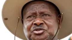 Prezida ya Uganda Kaguta Yoweli Museveni