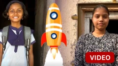 மகாராஷ்டிரா, நாசா, கிராமப்புற பள்ளி மாணவியர்