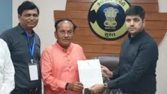 भाजप उमेदवार मुकेश दलाल.