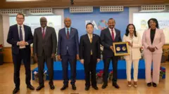 MM Abiy yeroo badhaasa fudhatan