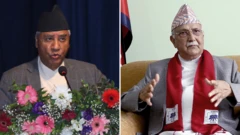 देउवा र ओली 