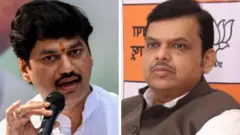 धनंजय मुंडे- देवेंद्र फडणवीस