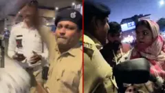 ગુજરાત, અમદાવાદ, વાઇરલ વીડિયો, ઍક્ટિવાચાલક એક મહિલાને 'થપ્પડ', ગુજરાત, બીબીસી ગુજરાતી, ગુજરાત પોલીસ