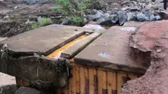 Yadda ambaliyar ruwa take barna a Abuja
