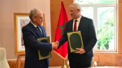 بيني غانتس وعبد اللطيف لوديي