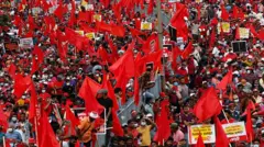 May Day Brings Protests As Economic Crisis Continue In Sri Lanka