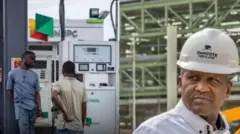 Aworan ile epo ati Aliko Dangote