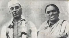 अनसुयाबाई काळे आणि जवाहरलाल नेहरू