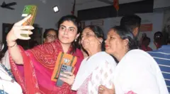 రివాబా , పూనమ్బెన్ , బినాబెన్