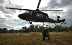 Helicóptero de la policía