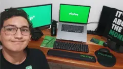 Pauxis em seu novo home office