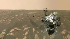 Nasa's Perseverance rover is currently trundling around Jezero Crater on Mars to collect samples that can be sent back to Earth (Credit: Nasa/JPL)