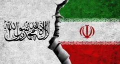 پرچم‌های ایران و طالبان