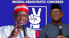 Peter Obi wit mic