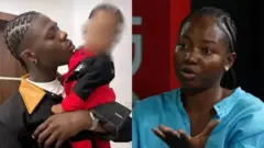 Oloogbe Mohbad gbe Liam lọwọ, Wunmi wọ asọ buluu 