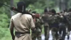 মাওবাদীদের বিরুদ্ধ নিরাপত্তা বাহিনীর ৫০ ঘণ্টার অভিযান শেষে জানানো হয়, দলটির প্রধান নিহত হয়েছেন;  প্রতীকী ছবি