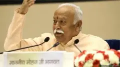 राष्ट्रीय स्वंयसेवक संघ के प्रमुख मोहन भागवत