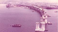 Construção da Ponte Rio-Niterói