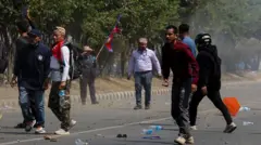 नेपाल में प्रदर्शन