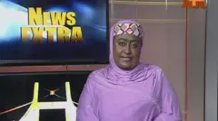 Aisha Bello dey read news