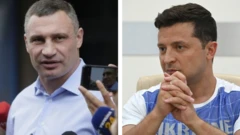 Віталій Кличко та Володимир Зеленський