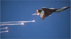 A file photo of a J-16 fighter jet performing in the sky during the Chinese People's Liberation Army Air Force Aviation Open Day