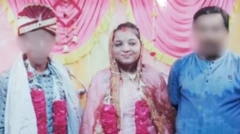 பஹுச்சராஜி அருகே உள்ள அடிவாடா கிராமத்தைச் சேர்ந்த 31 வயதான எம்.எஸ்சி பட்டதாரி சச்சின் படேல் தான் ஏமாற்றப்பட்டதாகக் கூறி காவல்துறையை அணுகியதை அடுத்து, சாந்தினி, சவிதா ரத்தோட், சாந்தினியின் மாமா என்று கூறப்பட்ட ராஜு தக்கர் மற்றும் அத்தை ரஷ்மிகா பஞ்சால் ஆகியோரை போலீசார் கைது செய்தனர்.