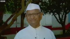 अण्णां हजारेंनी बीबीसी मराठीच्या नव्या टीमला दिल्या शुभेच्छा.