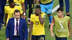 La tristeza de los ecuatorianos tras el encuentro