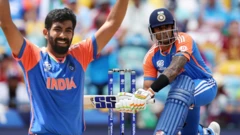 સૂર્યકુમાર યાદવ અને બુમરાહ