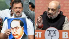राहुल गांधी और अमित शाह