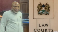 Nnamdi Kanu arịọla ka ụlọikpe kpọgaa ya n’ụlọmkpọrọ dị n’Abuja