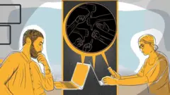 ኣብ ቅድሚ ኮምፒዩተር ዝተቐመጡ ሰባት