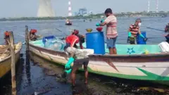 எண்ணூர் எண்ணெய் கசிவு 