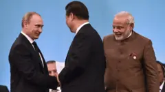 रूस, चीन और भारत