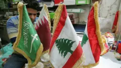 Arabic countries flags