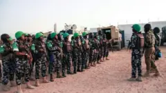 በሶማሊያ የተሰማሩ የኬንያ ወታደሮች