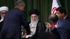 در دوره ریاست جمهوری دونالد ترامپ برخی از نزدیکان آیت الله خامنه ای همچون مجتبی خامنه ای فرزند او و محمدجواد ظریف وزیر امور خارجه تحت تحریم قرار گرفتند و کماکان تحریم هستند