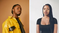 Omah Lay du Nigeria et Elaine d'Afrique du Sud