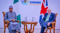Muhammadu Buhari na Boris Johnson