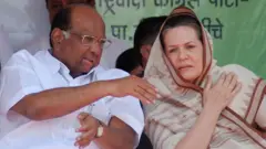 शरद पवार, सोनिया गांधी
