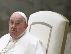 El papa Francisco. 